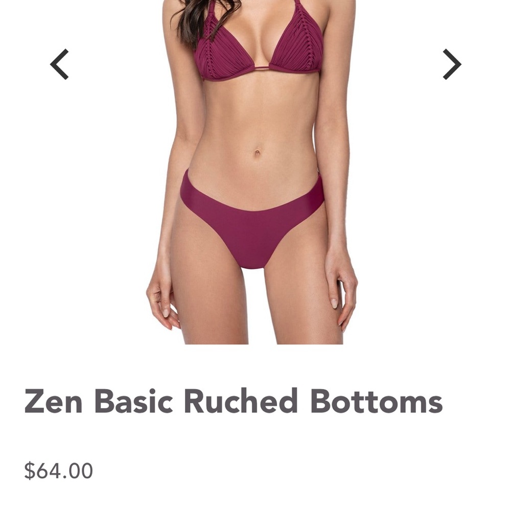 PQ Zen Basic Ruched Bottoms - Teal